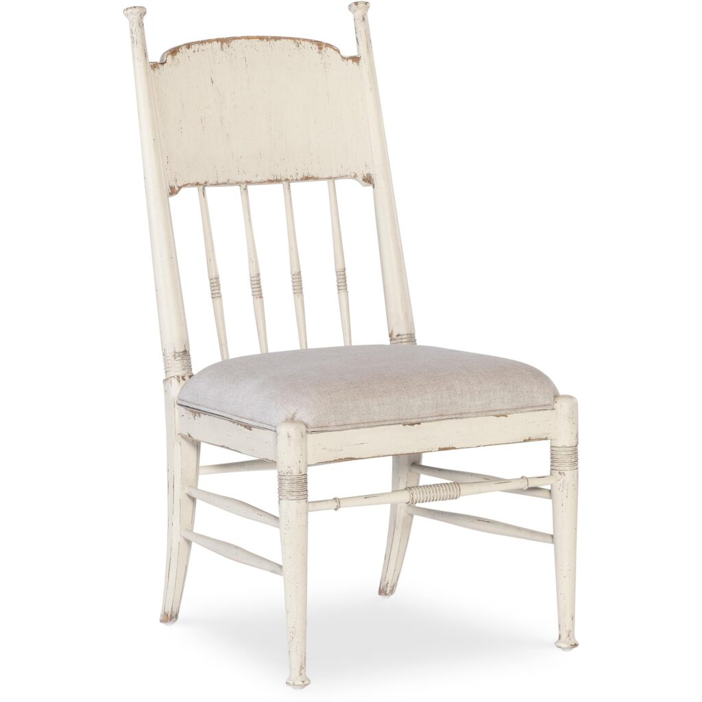 Americana Upholstered Seat Side Chair