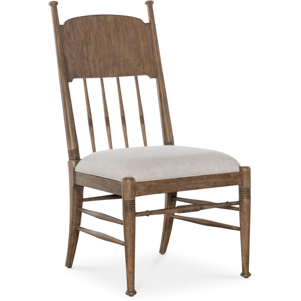 Americana Upholstered Seat Side Chair