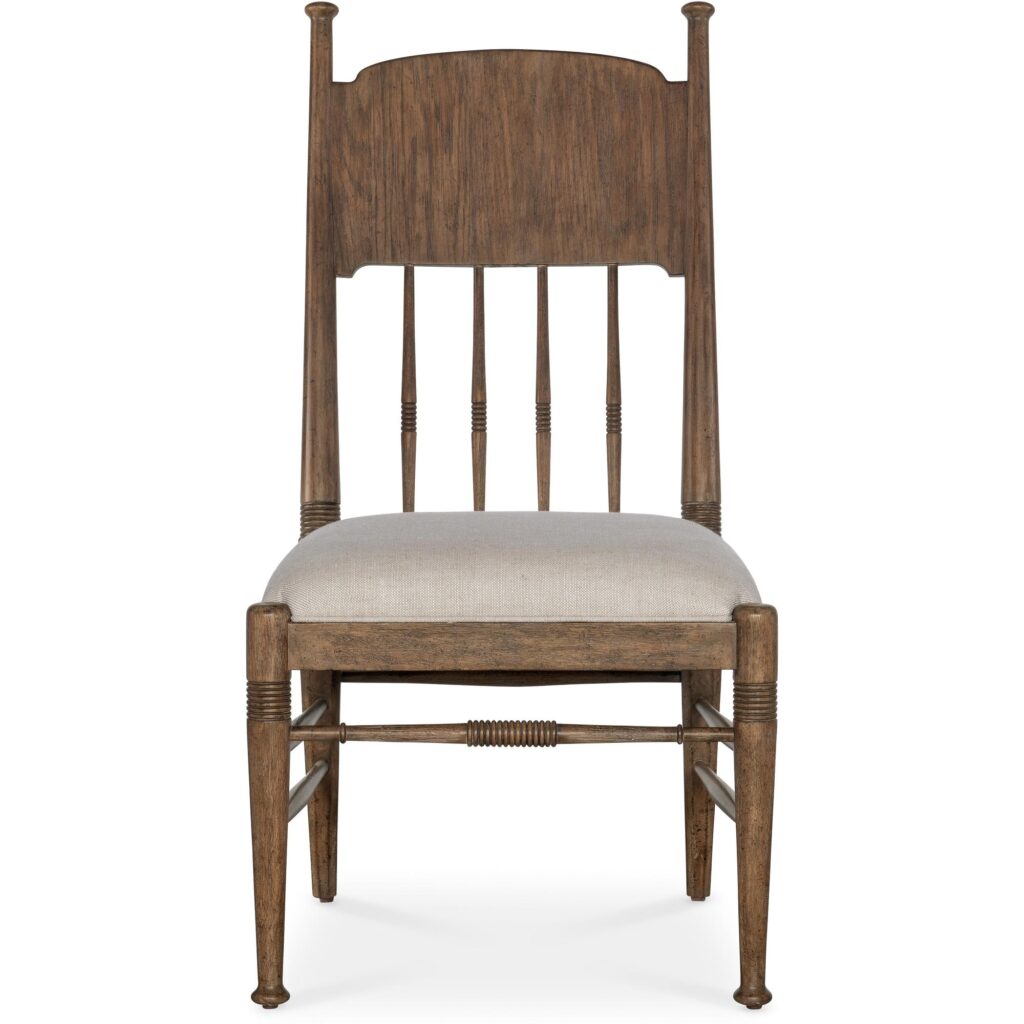 Americana Upholstered Seat Side Chair - Image 3