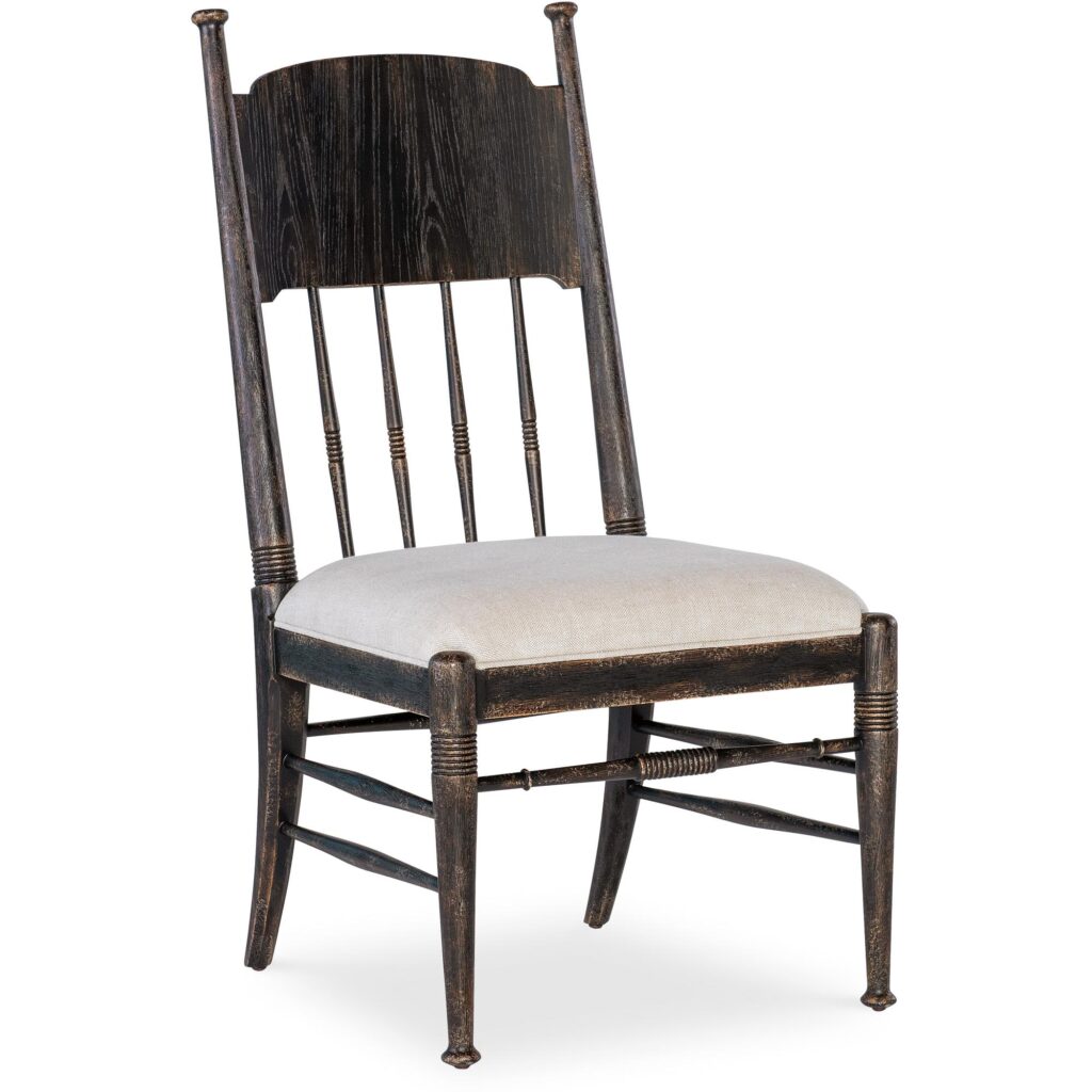 Americana Upholstered Seat Side Chair