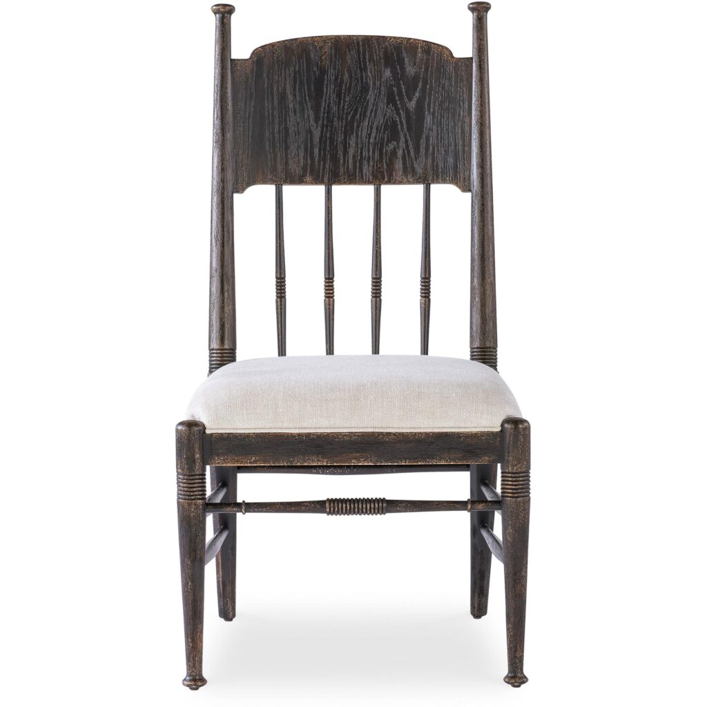 Americana Upholstered Seat Side Chair - Image 3