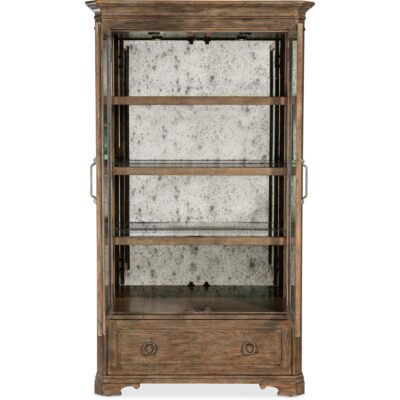 Americana Display Cabinet 7050-75908-85 7050 75908 85 straight open silo