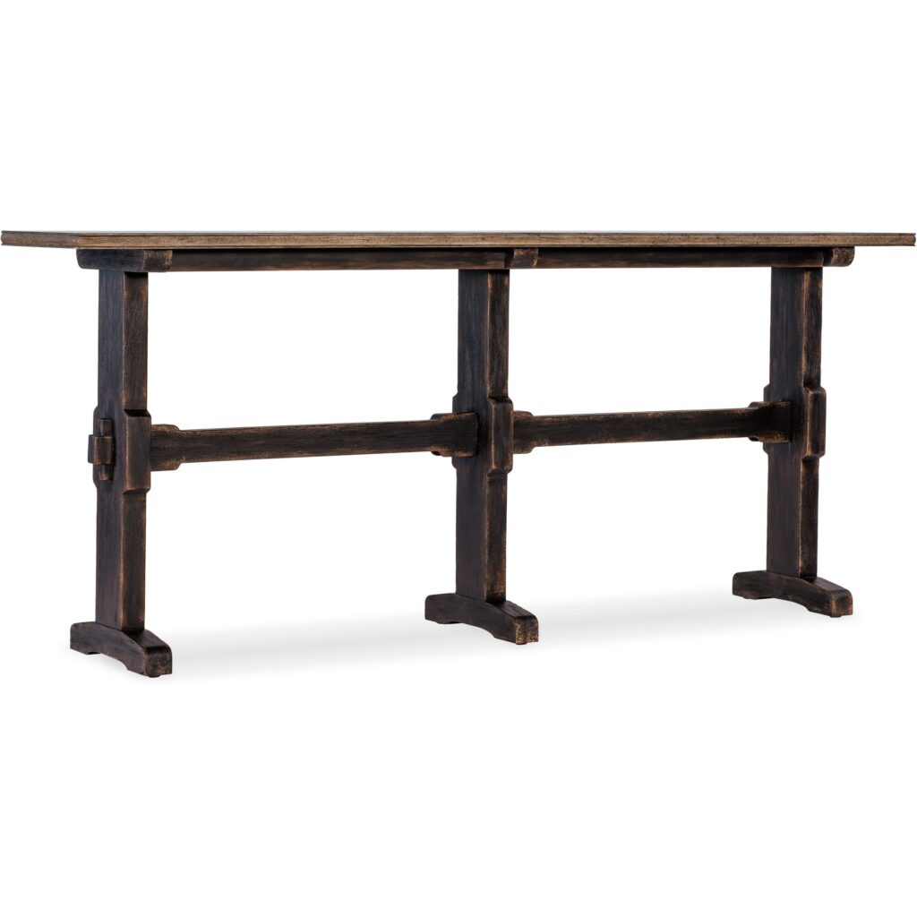 Americana Trestle Console Table