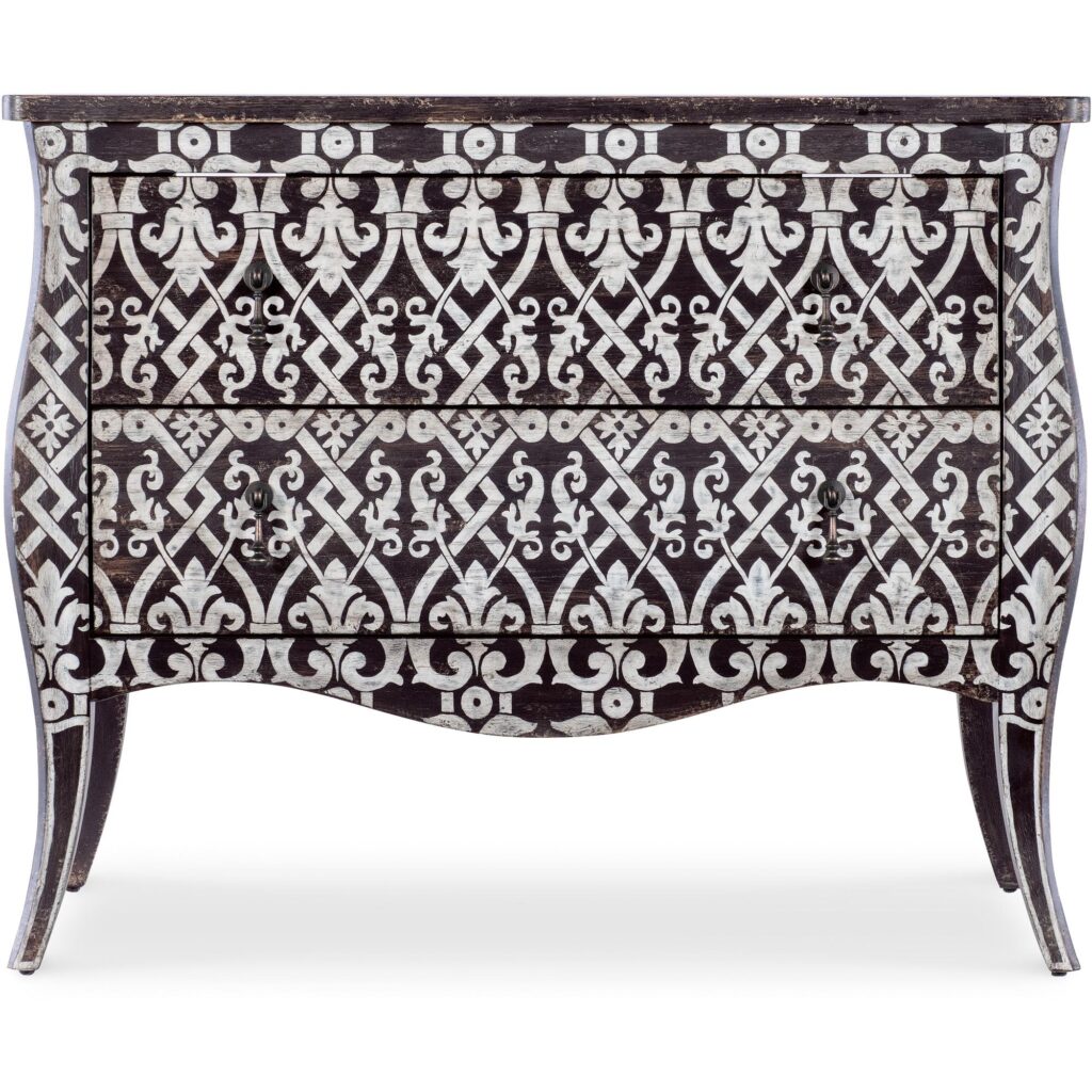 Americana Two-Drawer Bombay Accent Chest - Image 2