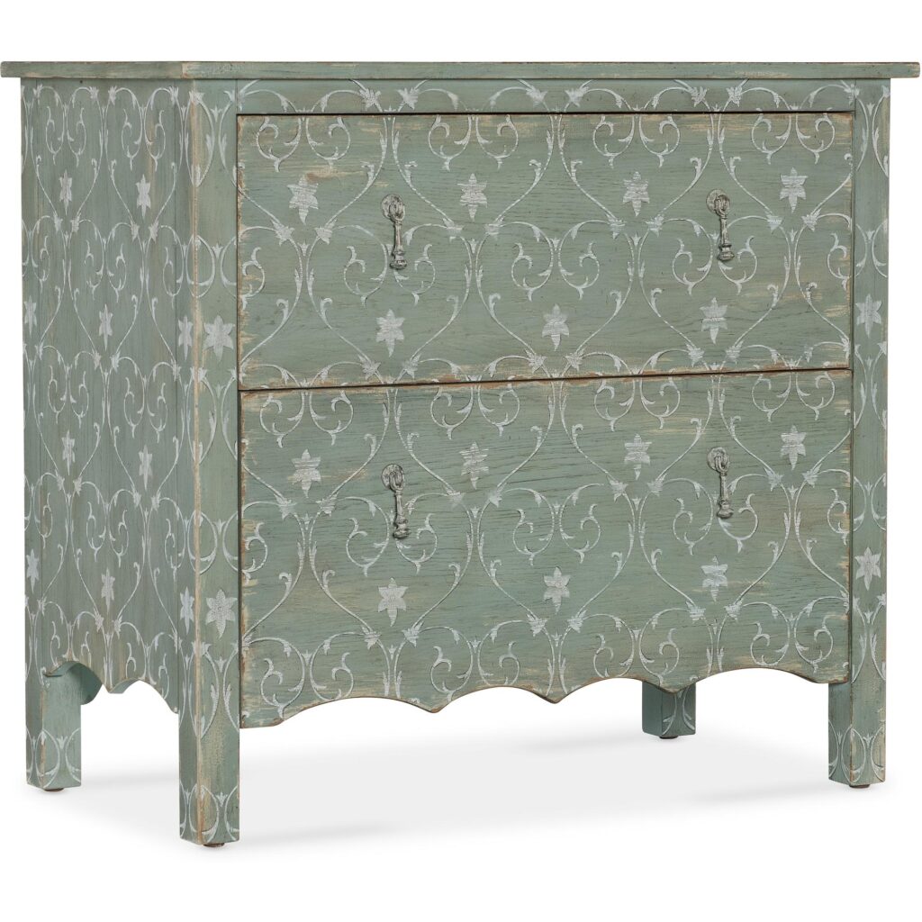 Americana Two-Drawer Accent Chest