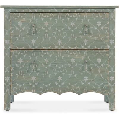 Americana Two-Drawer Accent Chest 7050-85008-351 7050 85008 351 straight silo