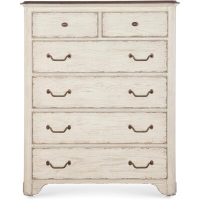 Americana Six-Drawer Chest 7050-90010-02 7050 90010 02 straight silo