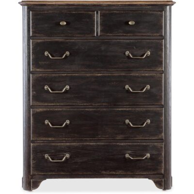 Americana Six-Drawer Chest 7050-90010-89 7050 90010 89 straight silo