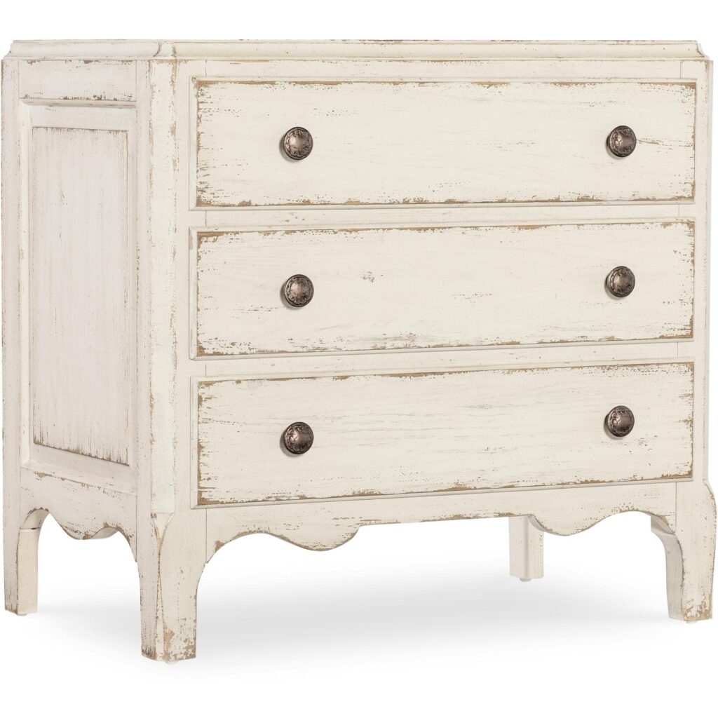 Americana Three-Drawer Nightstand