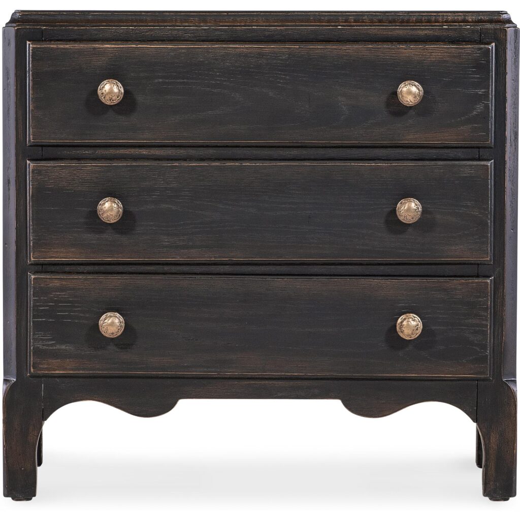 Americana Three-Drawer Nightstand - Image 2