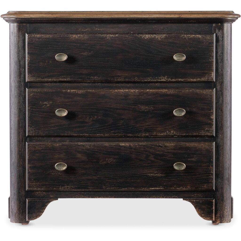 Americana Three-Drawer Nightstand - Image 2