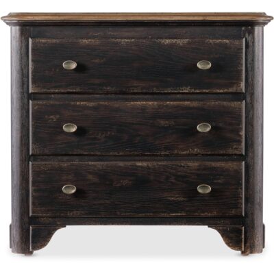 Americana Three-Drawer Nightstand 7050-90016-89 7050 90016 89 straight silo