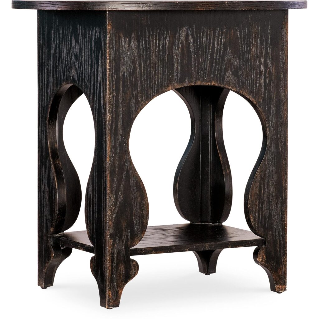 Americana One-Drawer Oval Nightstand - Image 2