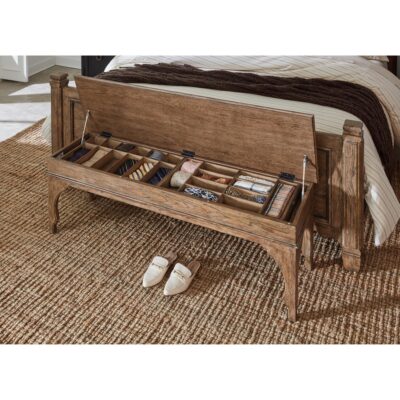 Americana Bed Bench 7050-90119-85 7050 90119 85 room2