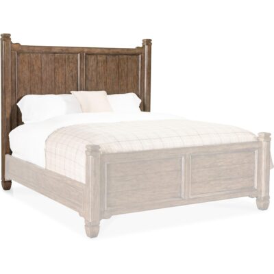 Americana Queen Panel Bed 7050-90250-85 7050 90251 85 silo