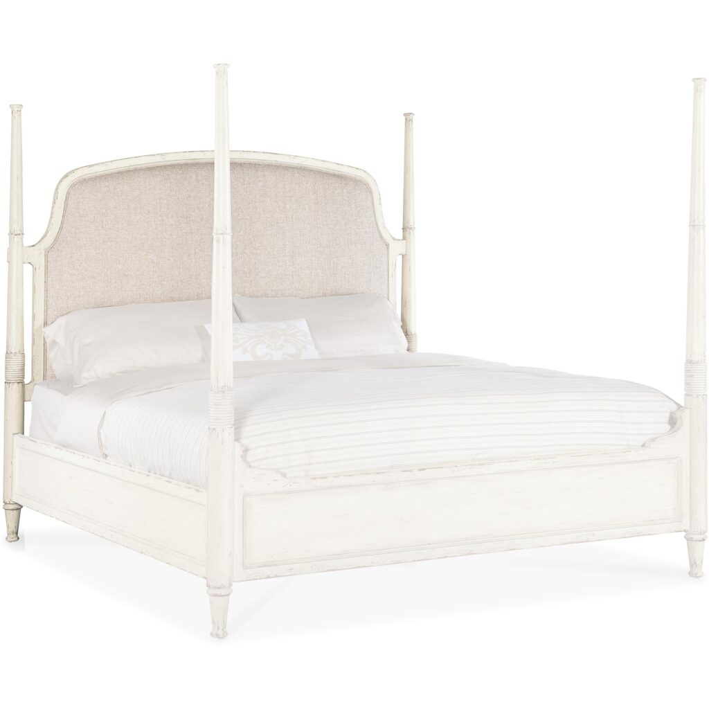 Americana Queen Upholstered Poster Bed - Image 7