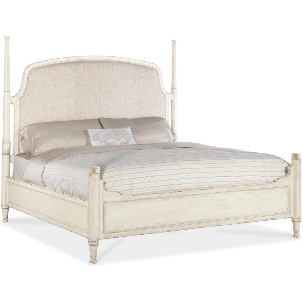 Americana California King Upholstered Poster Bed - Image 2