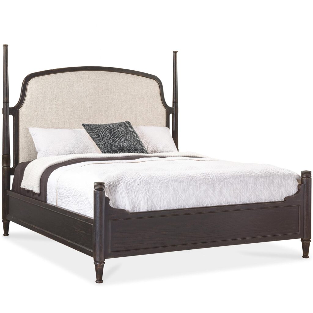 Americana King Upholstered Poster Bed - Image 2