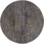 Commerce And Market Solid Wood 3 Legs End Table 5 Commerce And Market Solid Wood 3 Legs End Table GCSR4271 7228 50011 89 top