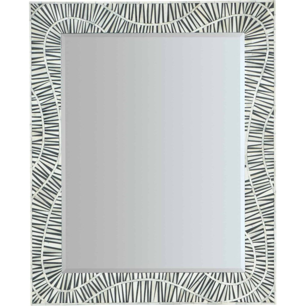 Commerce and Market Tiger Tooth Vertical Mirror