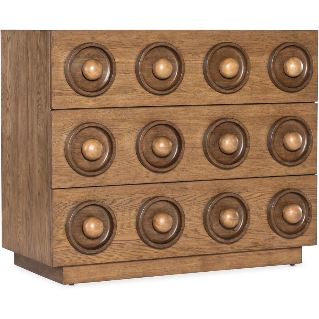 Commerce and Market Knobby 3-Drawer Accent Chest