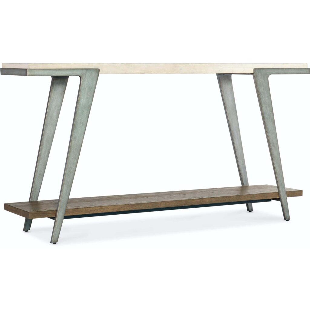 Commerce and Market Boomerang Console Table