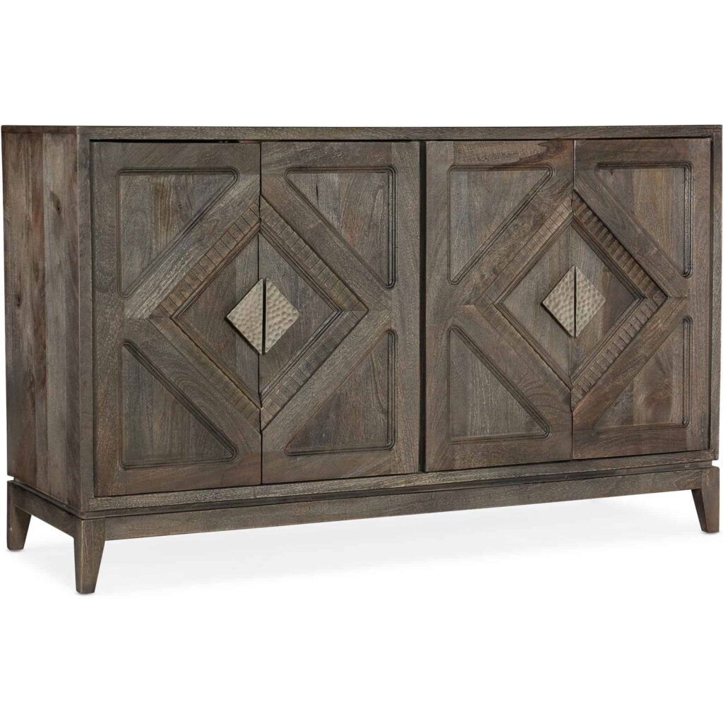 Commerce & Market Carved Accent Chest