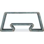 Commerce and Market Inside Track Console Table 5 Commerce and Market Inside Track Console Table 7228-85073-45 7228 85073 45 straight silo