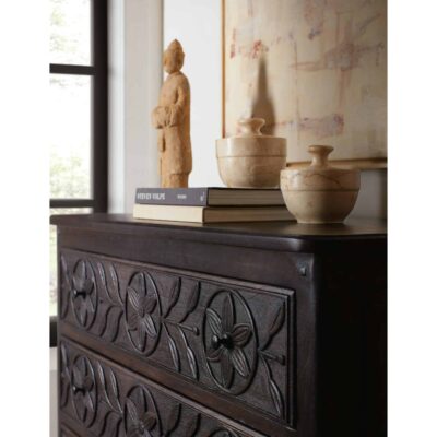 Commerce and Market Flora Three-Drawer Chest 7228-85086-85 7228 85086 85 detail