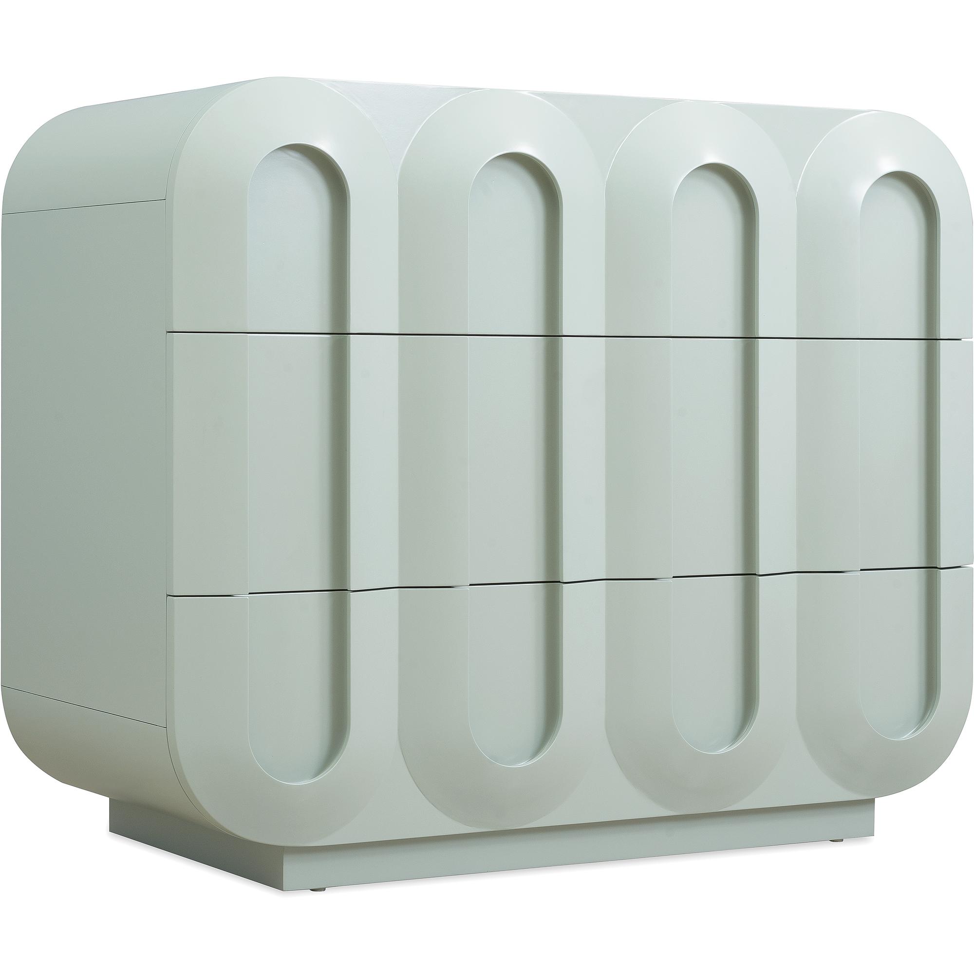 Commerce and Market Groove Three-Drawer Chest