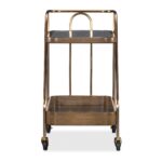 Commerce and Market Walnut Wine and Bar Cart 14 Commerce and Market Walnut Wine and Bar Cart 7228-50763-85 7228 50763 85 straight silo2