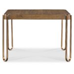 Commerce and Market Walnut and Dine Dining Table 7228-75028-85 7228 75028 85 straight silo