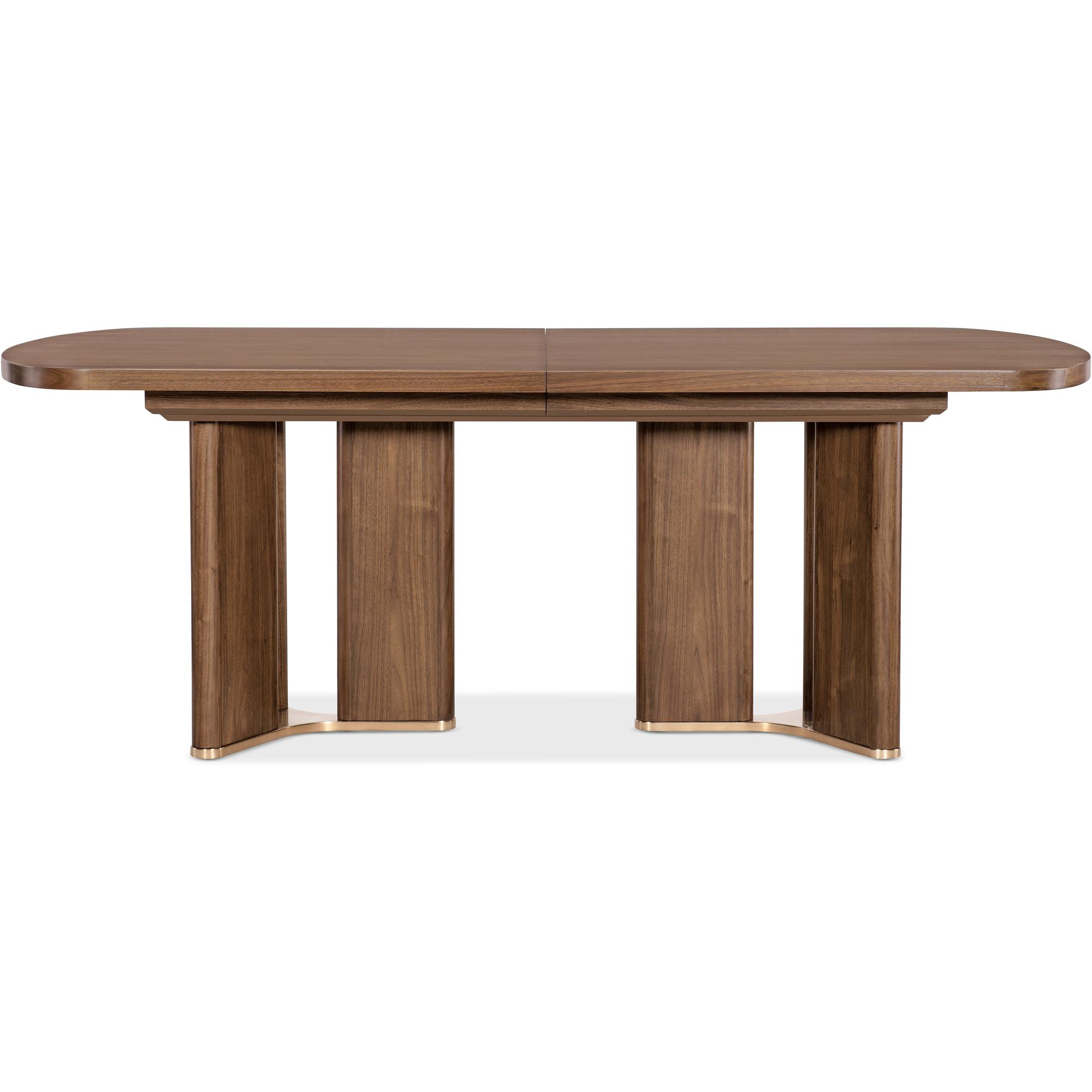 Eleana Rectangle Dining Table with Two 20-inch Leaves 2 Eleana Rectangle Dining Table with Two 20-inch Leaves - Image 2
