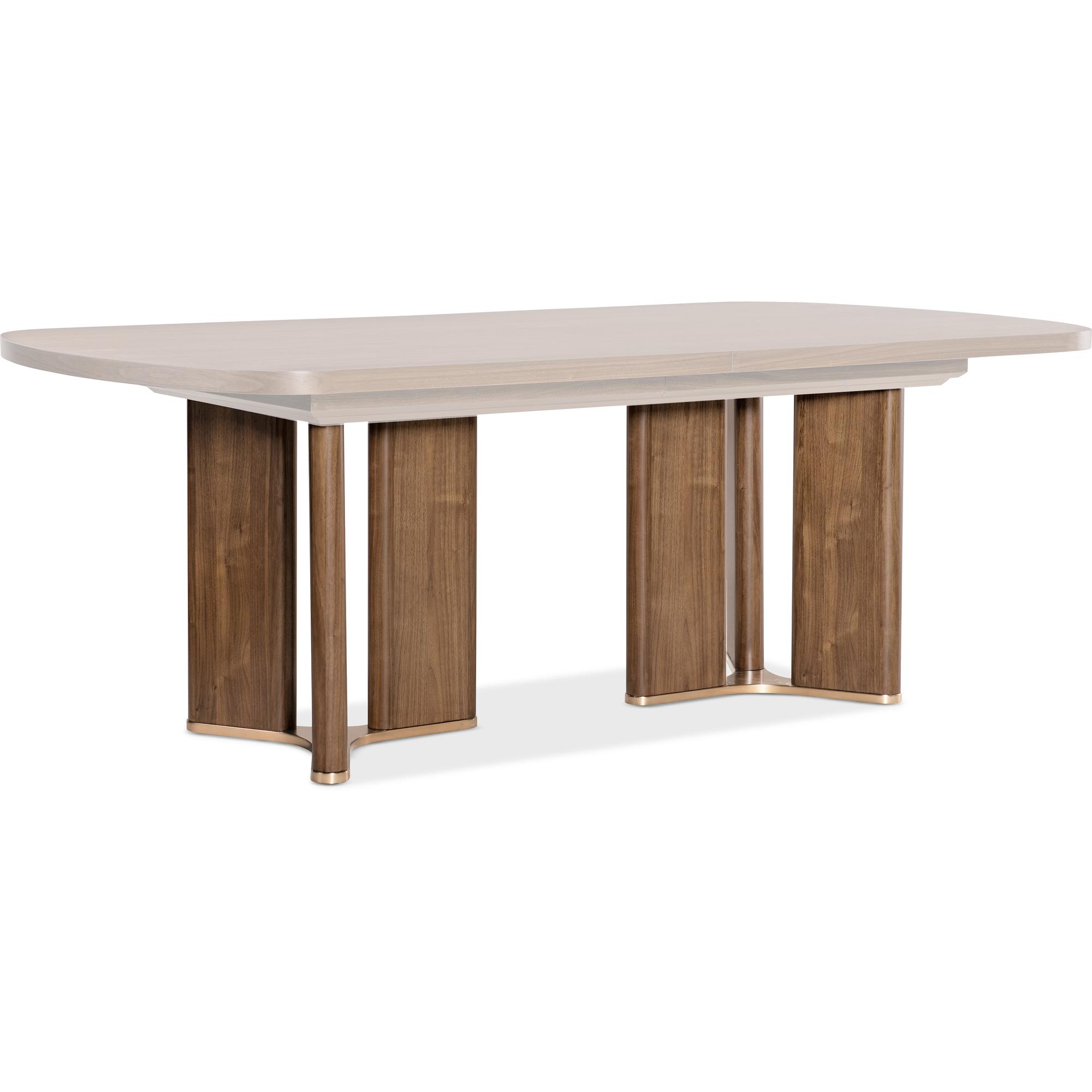 Eleana Rectangle Dining Table with Two 20-inch Leaves 8 Eleana Rectangle Dining Table with Two 20-inch Leaves - Image 8