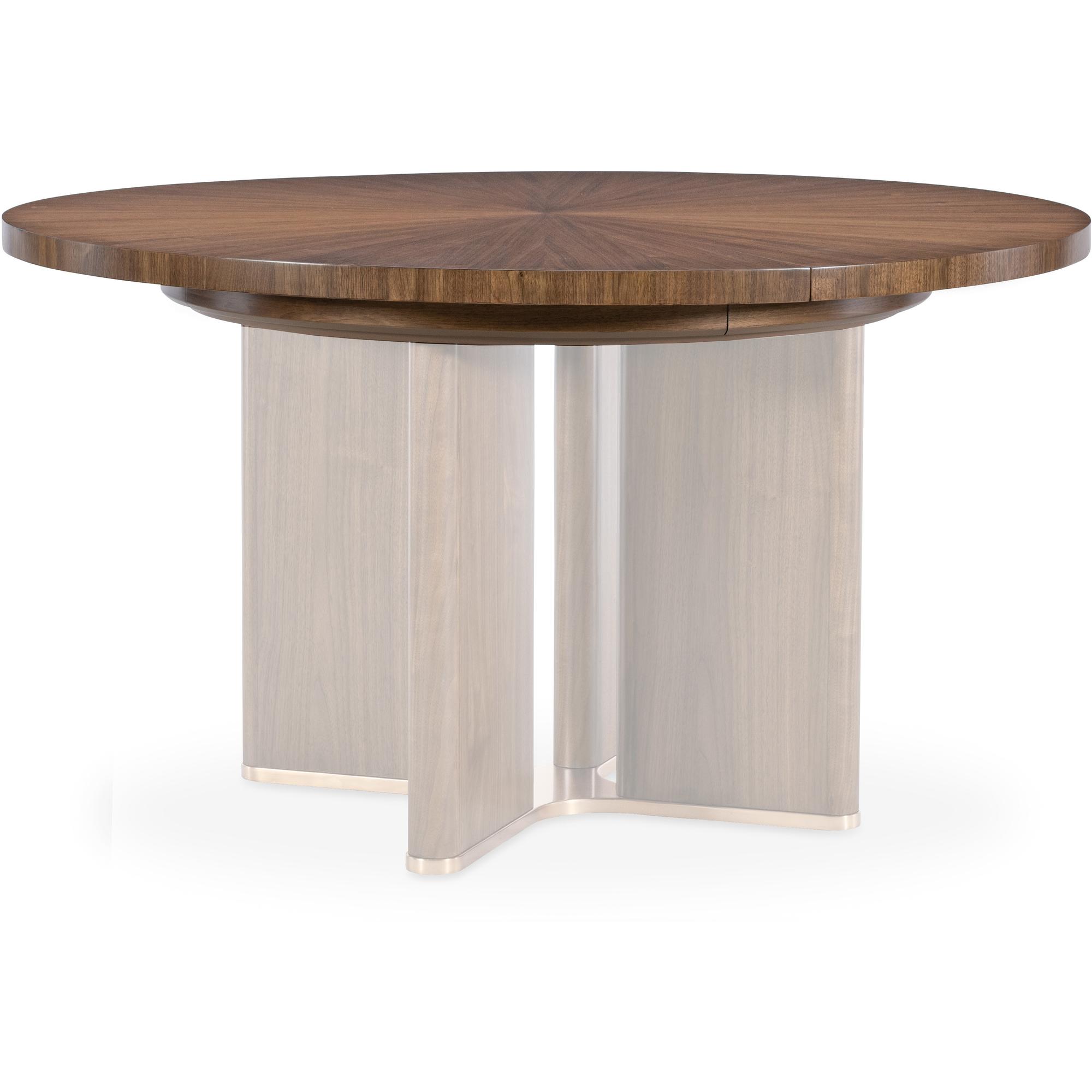 Eleana Round Dining Table with One 20-inch Leaf 9 Eleana Round Dining Table with One 20-inch Leaf - Image 9