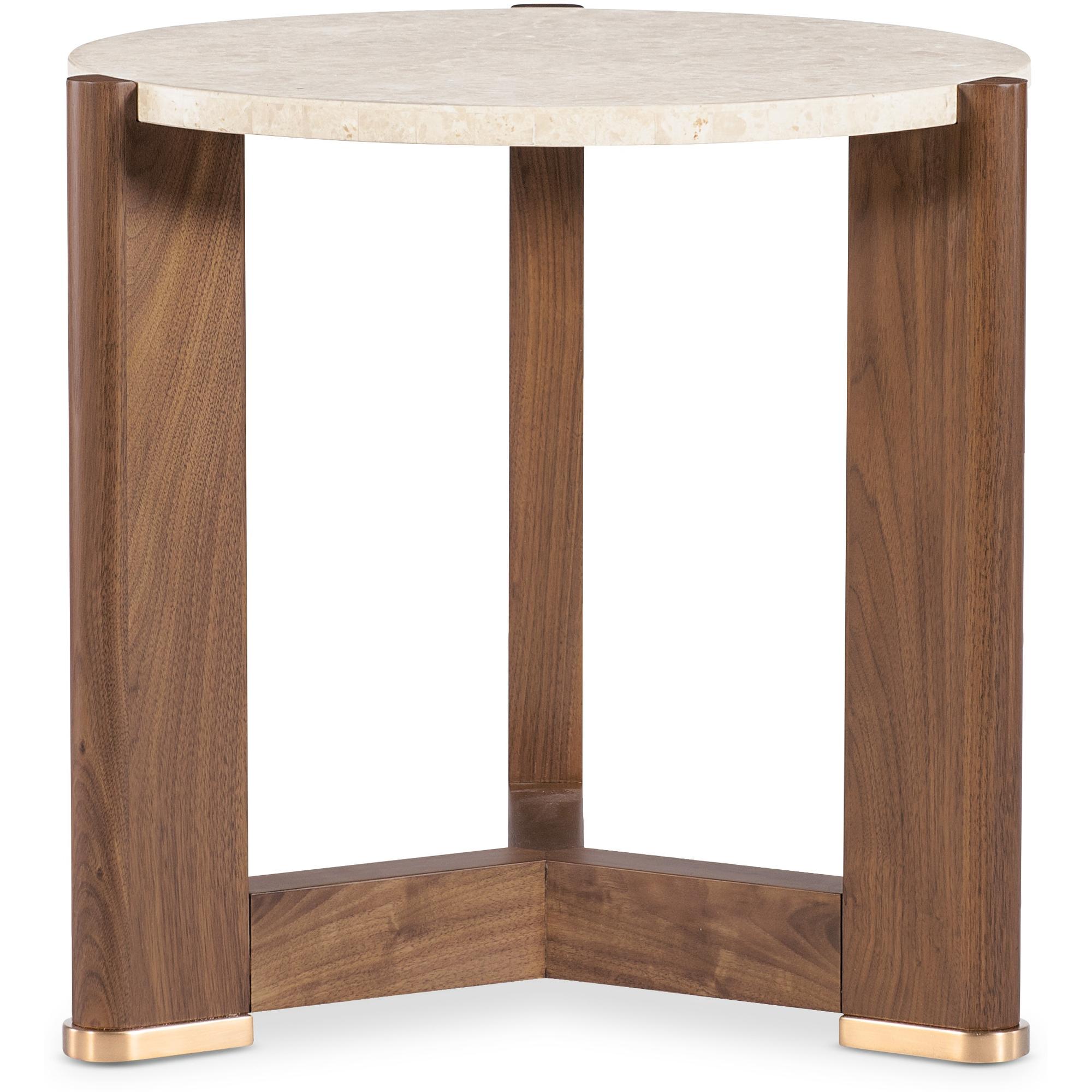 Eleana Round End Table