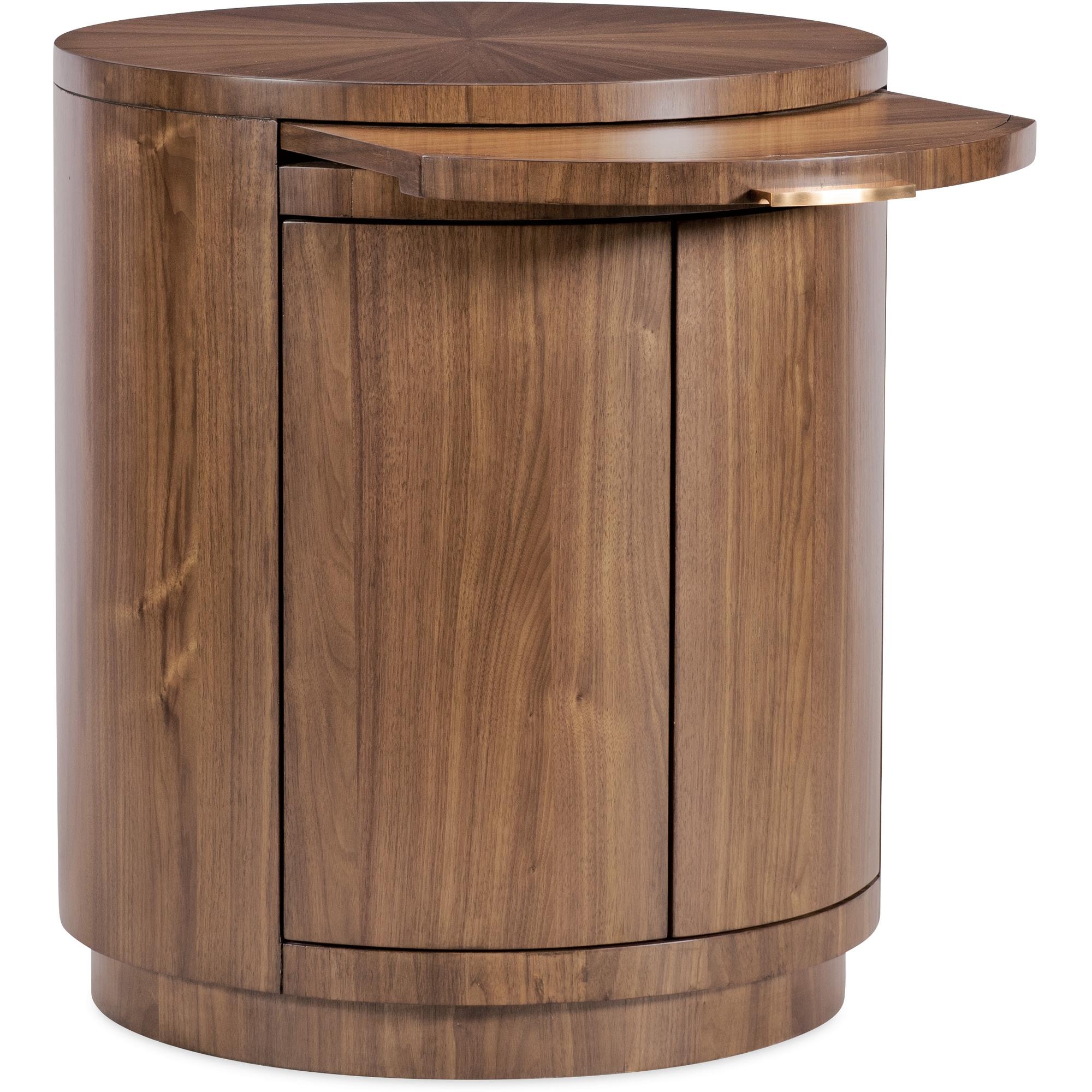 Eleana Round Nightstand 4 Eleana Round Nightstand - Image 4