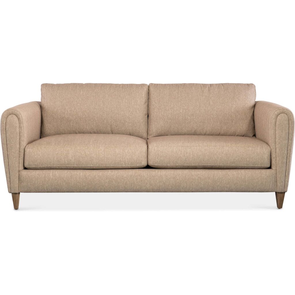 Brooklyn Stationary Two Cushion Sofa 8-Way Hand Tie - Image 4