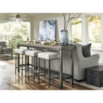 Curated Mitchell Console Table with 3 Stools 7 Curated Mitchell Console Table with 3 Stools 749803 749 AT RS41 803 vm 001