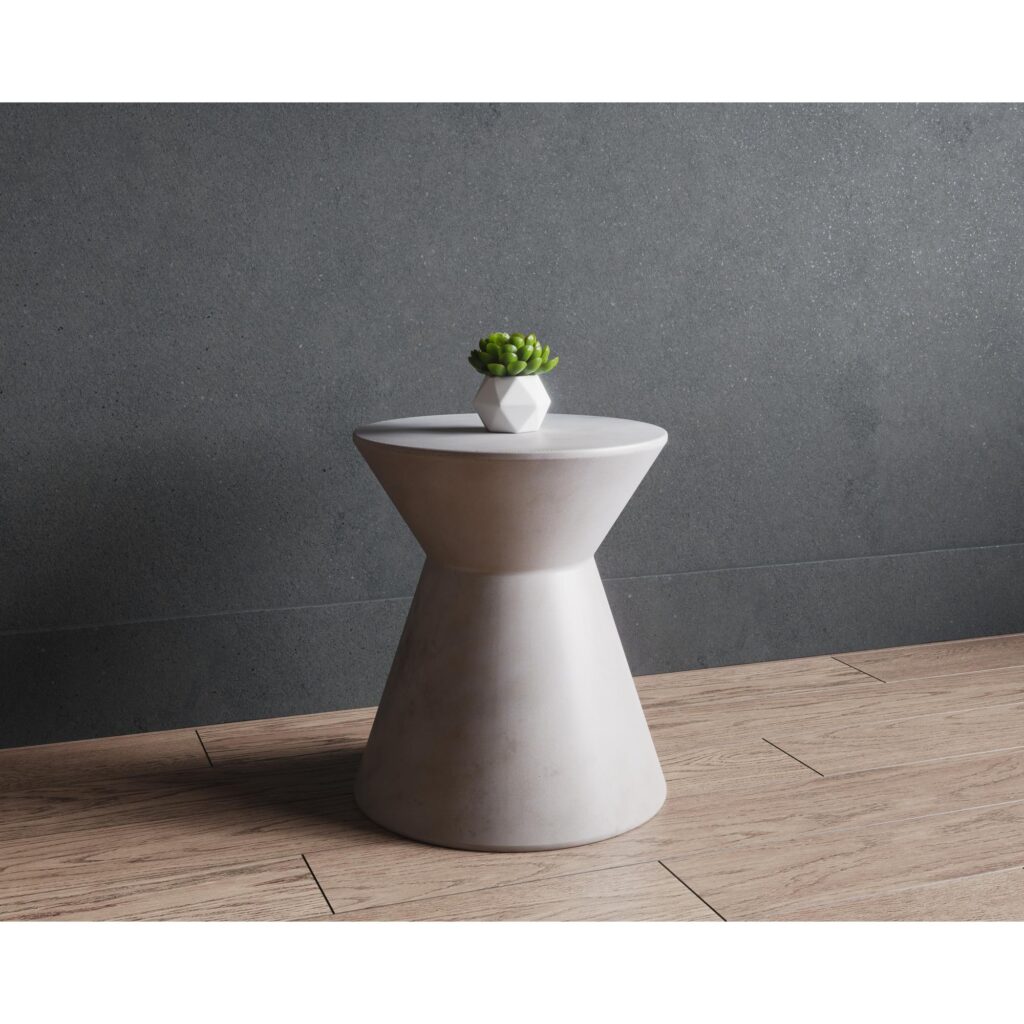 Astley End Table - White - Image 2