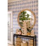 Dunmore Round Wicker Mirror 82227830 82227830 C