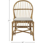 Escape-Coastal Living Sanibel Side Chair 5 Escape-Coastal Living Sanibel Side Chair 833622 833622 DIM