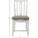 Escape-Coastal Living Kitchen Chair 7 Escape-Coastal Living Kitchen Chair 833E624-RTA 833E624RTA DIM