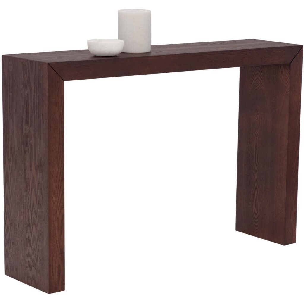 Arch Console Table - Mahogany