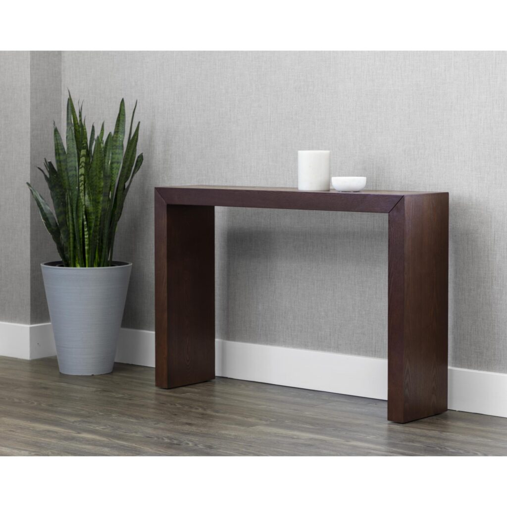 Arch Console Table - Mahogany - Image 3