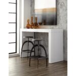 Arch Console Table - High Gloss White 89586 89586 ARCH CONSOLE WHITE 13