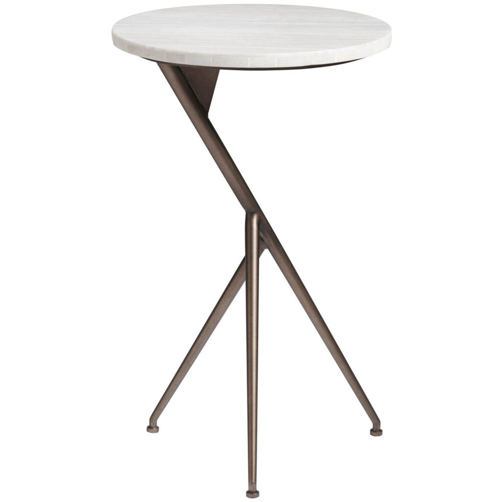 Curated Oslo Round End Table