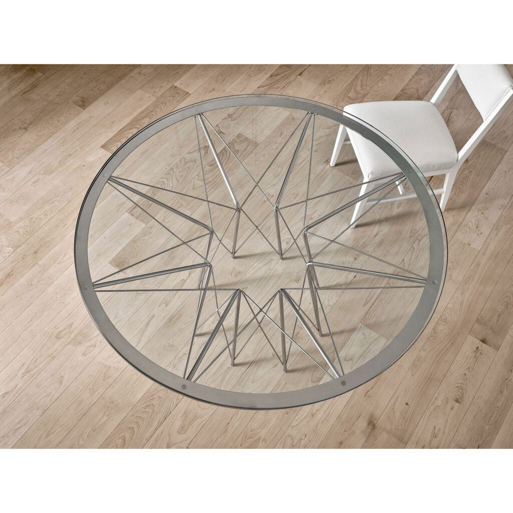 Modern Axel Round Dining Table - Image 3