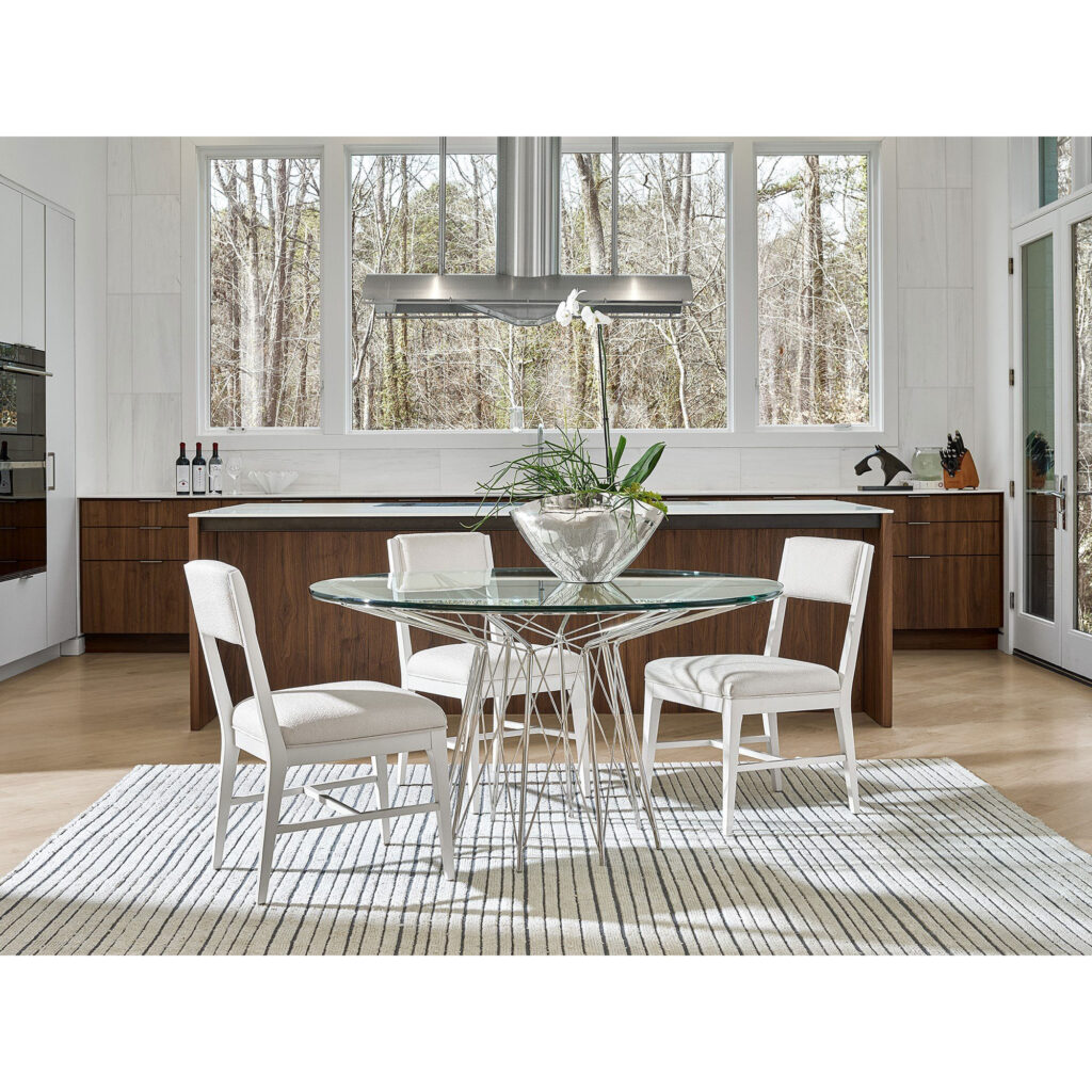 Modern Axel Round Dining Table - Image 4