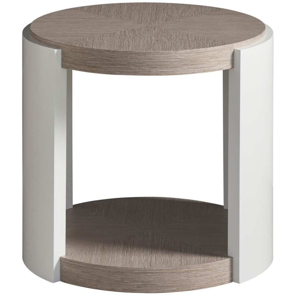 Modern Round End Table - Image 2